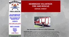 Desktop Screenshot of newbrookfire.org